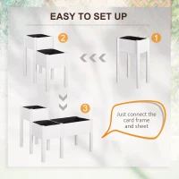 Outsunny 46'' x 34'' x 33'' Elevated Planter Box with Legs, DIY Wooden Raised Garden Bed with Non-woven Liner, Freestanding Plant Stand for Vegetables, Herb and Flowers(m-6)