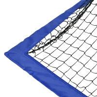 Soozier 6' x 3' Set of 2 Soccer Nets for Backyard, Portable Soccer Goal for Practice with Carry Bag(m-9)