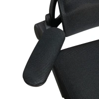 Vinsetto Ergonomic Office Chair, Mesh Chair with Adjustable Back, Headrest and Armrests, Lumbar Support, Tilt Function(m-9)