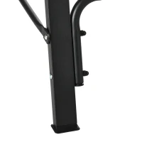 Outsunny Metal Porch Swing Stand, Heavy Duty Swing Frame, Hanging Chair Stand Only, 528 LBS Weight Capacity, for Backyard, Patio, Lawn, Playground, Black(m-11)