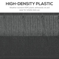 Outsunny Umbrella Stand for 1.3", 1.5" or 1.9" Umbrella Poles, Fillable Umbrella Base, Black(m-6)