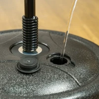 Qaba Height Adjustable Punching Bag for Kids w/ Stand & Boxing Gloves for 5-10 Years, Red(m-9)