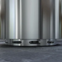 Outsunny Smokeless Fire Pit, Portable Camping Bonfire Stove with Poker for Backyard Patio Picnic, Stainless Steel, Silver(m-9)