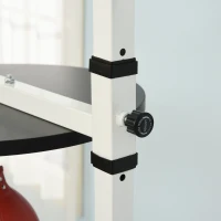 Soozier Free Standing Boxing Bag Stand, Speed Bag Station, Heavy Bag Set, Punching Ball, Boxing Rack Heavy Duty Equipment for Training at Home, White(m-9)