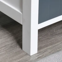 HOMCOM Bedside Table with 3 Drawers, Tall Nightstand for Bedroom, Modern Side Table with Storage, Multi-Colour(m-10)