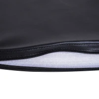 Soozier Pole Dance Mat, 2"T x 5'W Folding Pole Crash Mat for Home, Lightweight and Foldable, Black(m-9)