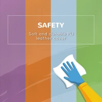 Qaba 4 Pieces Soft Play Foam Play Set for Climbing, Crawling, Multicolour(m-5)