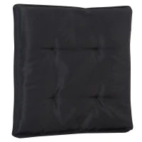 Outsunny 7 Pieces Wicker Patio Dining Set Outdoor Furniture Set with Removable Cushions, Glass Top Dining Table, PE Rattan Conversation Set for Garden Poolside Backyard, Black(m-7)