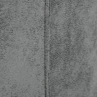 HOMCOM Set of 2 Dining Chairs High Back Accent Chair for Dining Room, Living Room with Bent Metal Base, Grey(m-7)