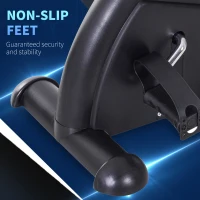 Soozier Portable Mini Pedal Exercise Bike Indoor Cycle Fitness Arm Leg w/ LCD Display, Black(m-6)