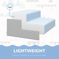 Qaba 4 Piece Foam Play Set for Toddlers and Children, Dark Colour(m-5)