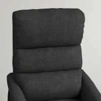 HOMCOM Power Lift Chair for Seniors, Electric Lift Recliner Chair with Remote Control, Side Pockets for Living Room, Black(m-8)