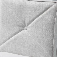 HOMCOM Bar Stools Set of 2, Upholstered Bar Height Kitchen Stools with Build-in Footrest, Solid Wood Legs, Beige(m-9)