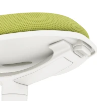 HOMCOM Standing Desk Stool, Ergonomic Wobble Chair, Adjustable Leaning Stool for Office Desks, with Rocking Motion, Green(m-10)