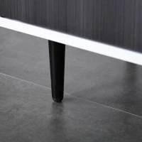 HOMCOM Modern Sideboard, Buffet Cabinet, Console Table with Adjustable Shelves, Anti-Topple Design, and Large Countertop, Dark Gray(m-9)