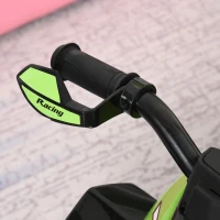 Aosom NO Power Kids Ride On Push Car, w/ Music, Lights for 1.5-3, Green(m-10)