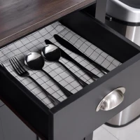 HOMCOM 66.5" Freestanding Kitchen Pantry Cabinet, Buffet with Hutch, Sliding Doors and Adjustable Shelves, Black(m-9)