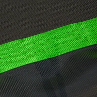 Soozier 63" Kids Trampoline Indoor with Enclosure Net Elastic Thick Padded Pole Gift for Ages 3-10 Years Old Green(m-10)