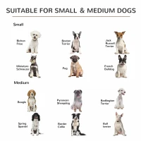 PawHut Dog Crate, Furniture Style Pet Cage Kennel, End Table, Decorative Dog House, with Soft Cushion, Wooden Top, Door, for Small & Medium Dogs, Indoor Use, Grey(m-7)