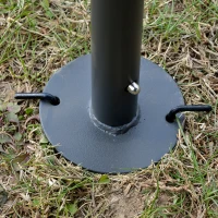 Outsunny 10'x13' Soft-top Patio Gazebo Double-Tiered covered Steel Gazebo with Curtain, Grey(m-10)