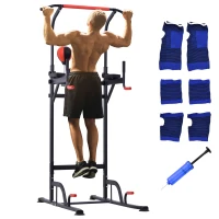 Soozier Workout Tower Pull Up Bar for Home Gym Workout Machine(m-11)