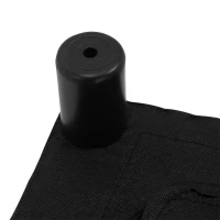 HOMCOM Modern Small Faux Leather Ottoman Footrest Sofa Side Stool Rectangle White(m-7)