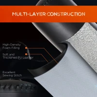 Soozier Freestanding Boxing Punch Bag Stand, Height Adjustable, with Fillable Base, Absorption Springs, Suction Cups(m-4)