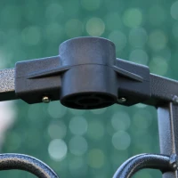 PawHut 60" x 52" Heavy-Duty Metal Dog Playpen, Outdoor Pet Cage Kennel, Puppy Exercise Fence Barrier with Weather-Resistant Polyester Roof, Locking Door, & Metal Frame(m-9)