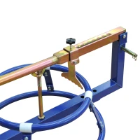 HOMCOM Motorcycle Tire Changer Stand with Adjustable Bead Breaker, Fit for 16-22in Tyres(m-8)