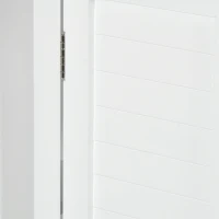 kleankin Over Toilet Storage Cabinet, Bathroom Wall Cabinet with Adjustable Shelf for Living Room and Entryway, White(m-10)