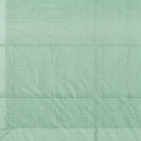 Outsunny Walk-in Wall Lean-to Greenhouse, 10' x 5' x 7' Outdoor Gardening Green House with PE Cover, Windows, Shelves and 2 Zipper Doors, Green(m-10)