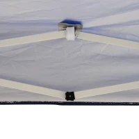 Outsunny 10' x 10' Easy Pop Up Canopy Gazebo Party Tent Shelter - Blue(m-7)