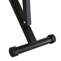 Soozier Multifunctional Sit Up and Dumbbell Weight Bench with 4-Angle Adjustable Backrest & Lightweight Portable Design - Black(m-8)