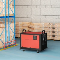 DURHAND 110 Pints Crawl Space Dehumidifier with Drain Hose, for Commercial, Industrial Dehumidifier for Basement, Warehouse(m-10)