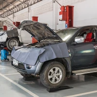 HOMCOM Car Ramps, Curb Ramps with Plastic Anti-Slip Surface, 6600lbs Capacity for Cars SUVs Small Vans, Set of 2, Black(m-8)