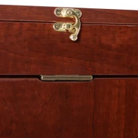 HOMCOM Wall Mounted Desk with Shelves Floating Desk Fold-Out Convertible Table for Home Office(m-10)