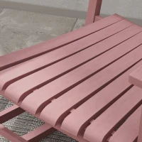 Outsunny Wooden Patio Rocking Chairs Set of 2, Outdoor Rocker Chairs with Wide Armrests, High Back for Garden, Balcony, Natural(m-10)