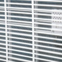 HOMCOM 2520 Sq. Ft Portable Electric Dehumidifier For Home, Bedroom or Basements with 14 Pint Tank, 2 Speeds and 3 Modes, 42 pt/Day, White(m-9)