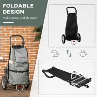 Soozier Bike Trailer, Bicycle Cargo Trailer with 12" Wheels, Reflective Strips, Outdoor Wagon Carrier with Aluminum Frame(m-5)