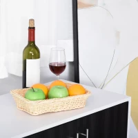 HOMCOM Modern Sideboard, Buffet Cabinet, Console Table with Adjustable Shelves, Anti-Topple Design, and Large Countertop, Dark Gray(m-8)