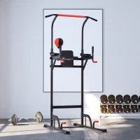 Soozier Workout Tower Pull Up Bar for Home Gym Workout Machine(m-1)