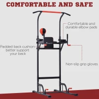 Soozier Workout Tower Pull Up Bar for Home Gym Workout Machine(m-4)