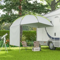Outsunny SUV Awning Tailgate Tent, Portable Car Awning with Side Wall, for Truck, RV, Van, Trailer and Overlanding Camping(m-8)