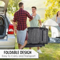 Outsunny 2 Piece Foldable Lounge Chair with Canopy Shade, Outdoor Zero Gravity Chair w/ Side Tray & Cup Holder, Reclining Lounger w/ Breathable Mesh Fabric Seat, Pillow, Dark Grey(m-5)