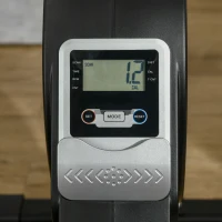 Soozier Magnetic Rowing Machine, Foldable Rower with 8 Level Resistance, Digital Monitor & Transport Wheels for Home Gym(m-9)