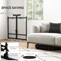 Soozier 2-in-1 38" Rebounder Trampoline for Adult, 8-Angle Adjustable Baseball Volleyball Soccer Rebounder Fitness Trampoline(m-7)