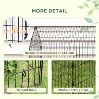 PawHut 87" Small Animal Cage with Roof, Indoor/Outdoor Use,  for Chicken, Rabbits, Chinchillas, Silver(m-7)