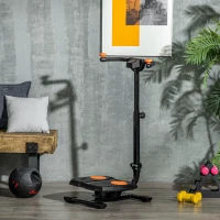 Soozier Foldable Ab Twister Board for Waist Trimming, Ab Waist Sculptor Workout Equipment wirh Screen Showing Time, Calories(m-1)