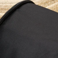 PawHut Dome Heated Cat House Portable and Waterproof Pet Shelter for Kitty in Winter, Black(m-8)