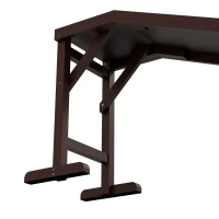 PawHut Dog Ramp for Bed, Pet Ramp for Dogs with Non-Slip Carpet and Top Platform, 74" x 16" x 25", Brown(m-9)